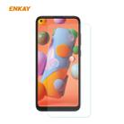For Samsung Galaxy A21 ENKAY Hat-Prince 0.26mm 9H 2.5D Curved Edge Tempered Glass Film - 1