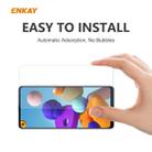 For Samsung Galaxy A21s ENKAY Hat-Prince 0.26mm 9H 2.5D Curved Edge Tempered Glass Film - 6