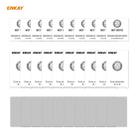For Samsung Galaxy A21s 10pcs ENKAY Hat-Prince 0.26mm 9H 2.5D Curved Edge Tempered Glass Film - 7