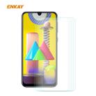 For Samsung Galaxy M31 / M21 5PCS ENKAY Hat-Prince 0.26mm 9H 2.5D Curved Edge Tempered Glass Film - 1