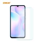 For Redmi 9 / 9A / 9C 5 PCS ENKAY Hat-Prince 0.26mm 9H 2.5D Curved Edge Tempered Glass Film - 1