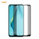 For Huawei P40 Lite 5 PCS ENKAY Hat-Prince Full Glue 0.26mm 9H 2.5D Tempered Glass Full Coverage Film - 1