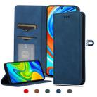 For Redmi Note 9 Pro / Note 9S / Note 9 Pro Max Retro Skin Feel Business Magnetic Horizontal Flip Leather Case(Navy Blue) - 1