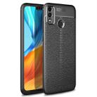 For Huawei Honor 9X Lite Litchi Texture TPU Shockproof Case(Black) - 1