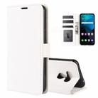 For LG harmony 4 R64 Texture Single Horizontal Flip Protective Case with Holder & Card Slots & Wallet& Photo Frame(White) - 1