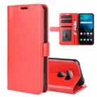 For LG harmony 4 R64 Texture Single Horizontal Flip Protective Case with Holder & Card Slots & Wallet& Photo Frame(Red) - 1