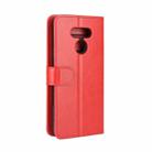 For LG harmony 4 R64 Texture Single Horizontal Flip Protective Case with Holder & Card Slots & Wallet& Photo Frame(Red) - 8