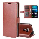 For LG harmony 4 R64 Texture Single Horizontal Flip Protective Case with Holder & Card Slots & Wallet& Photo Frame(Brown) - 1