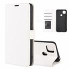 For Xiaomi Redmi 9C R64 Texture Single Horizontal Flip Protective Case with Holder & Card Slots & Wallet& Photo Frame(White) - 1