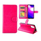 For Xiaomi Mi 10lite Crazy Horse Texture Leather Horizontal Flip Protective Case with Holder & Card Slots & Wallet & Photo Frame(Magenta) - 1