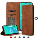 For OPPO A9 2020 & A5 2020 & A11X Retro Skin Feel Business Magnetic Horizontal Flip Leather Case(Brown) - 1