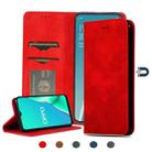 For OPPO Reno 2Z & Reno 2F Retro Skin Feel Business Magnetic Horizontal Flip Leather Case(Red) - 1