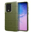 For Samsung Galaxy Note20 Full Coverage Shockproof TPU Case(Army Green) - 1
