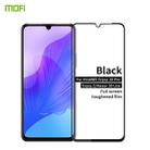 For Huawei Honor 30 Lite MOFI 9H 2.5D Full Screen Tempered Glass Film(Black) - 1