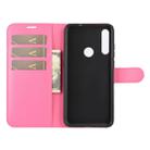 For Alcatel 1SE  2020 Litchi Texture Horizontal Flip Protective Case with Holder & Card Slots & Wallet(Rose red) - 3
