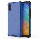 For Xiaomi Redmi 9A Shockproof Honeycomb PC + TPU Case(Blue) - 1