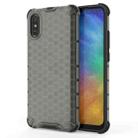 For Xiaomi Redmi 9A Shockproof Honeycomb PC + TPU Case(Grey) - 1
