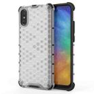 For Xiaomi Redmi 9A Shockproof Honeycomb PC + TPU Case(White) - 1