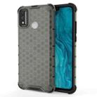 For Huawei Honor 9X Lite  Shockproof Honeycomb PC + TPU Case(Grey) - 1