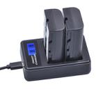 Lntelligent LCD Display USB Dual-charge Charger for For Sony NP-FM500H / NP-FM50 / NP-F550 - 6