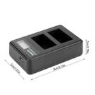 For Sony NP-FW50 Smart LCD Display USB Dual Charger - 4