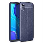 For Xiaomi Redmi 9A Litchi Texture TPU Shockproof Case(Navy Blue) - 1