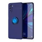 For Huawei Maimang 9 Metal Ring Holder 360 Degree Rotating TPU Case(Blue+Blue)(Blue+Blue)(Blue+Blue) - 1