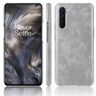 For OnePlus Nord Shockproof Litchi Texture PC + PU Case(Grey) - 1