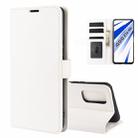 For Vivo iQOO Z1x R64 Texture Single Horizontal Flip Protective Case with Holder & Card Slots & Wallet& Photo Frame(White) - 1
