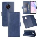 For Vivo  V17(Russia)/X50 Lite/Y9S/S1 Pro Dual-side Magnetic Buckle Horizontal Flip Leather Case with Holder & Card Slots & Wallet(Dark Blue) - 1