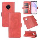 For Vivo  V17(Russia)/X50 Lite/Y9S/S1 Pro Dual-side Magnetic Buckle Horizontal Flip Leather Case with Holder & Card Slots & Wallet(Red) - 1