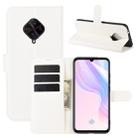For Vivo  V17(Russia)/X50 Lite/Y9S/S1 Pro Litchi Texture Horizontal Flip Protective Case with Holder & Card Slots & Wallet(White) - 1