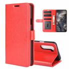 For OnePlus Nord R64 Texture Single Horizontal Flip Protective Case with Holder & Card Slots & Wallet& Photo Frame(Red) - 1