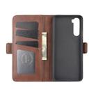 For OnePlus Nord Dual-side Magnetic Buckle Horizontal Flip Leather Case with Holder & Card Slots & Wallet(Brown) - 4
