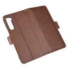 For OnePlus Nord Dual-side Magnetic Buckle Horizontal Flip Leather Case with Holder & Card Slots & Wallet(Brown) - 7