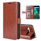 For TCL 10 Pro R64 Texture Single Horizontal Flip Protective Case with Holder & Card Slots & Wallet& Photo Frame(Brown) - 1