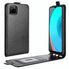 For OPPO Realme C11 R64 Texture Single Vertical Flip Leather Protective Case with Card Slots & Photo Frame(Black) - 1