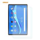 For Lenovo M10 Plus 10.3 2 PCS ENKAY Hat-Prince 0.33mm 9H Surface Hardness 2.5D Explosion-proof Tempered Glass Screen Protector - 1
