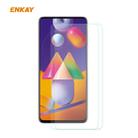 For Samsung Galaxy M31s 2 PCS ENKAY Hat-Prince 0.26mm 9H 2.5D Curved Edge Tempered Glass Film - 1