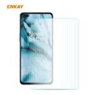 For OnePlus Nord 10 PCS ENKAY Hat-Prince 0.26mm 9H 2.5D Curved Edge Tempered Glass Film - 1