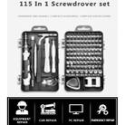 115 in 1 Precision Screw Driver Mobile Phone Computer Disassembly Maintenance Tool Set(Black) - 11