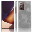 For Samsung Galaxy Note20 Ultra Shockproof Litchi Texture PC + PU Case(Gray) - 1