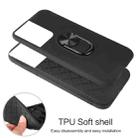 For Samsung Galaxy S21 UItra 5G 360 Rotary Multifunctional Stent PC+TPU Case with Magnetic Invisible Holder(Navy Blue) - 7