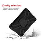 For Amazon Kindle Fire HD8 (2020) PC + Silicone Shockproof Combination Case with 360 Degree Rotating Holder & Handle(Black) - 5