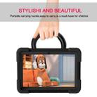 For Amazon Kindle Fire HD8 (2020) PC + Silicone Shockproof Combination Case with 360 Degree Rotating Holder & Handle(Black) - 7
