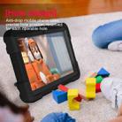 For Amazon Kindle Fire HD8 (2020) PC + Silicone Shockproof Combination Case with 360 Degree Rotating Holder & Handle(Black) - 8