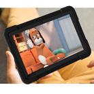 For Amazon Kindle Fire HD8 (2020) PC + Silicone Shockproof Combination Case with 360 Degree Rotating Holder & Handle(Black) - 9
