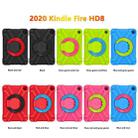 For Amazon Kindle Fire HD8 (2020) PC + Silicone Shockproof Combination Case with 360 Degree Rotating Holder & Handle(Black) - 10
