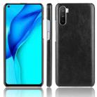 For Huawei Mate 40 Lite/Maimang 9 Shockproof Litchi Texture PC + PU Case(Black) - 1