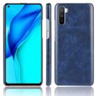 For Huawei Mate 40 Lite/Maimang 9 Shockproof Litchi Texture PC + PU Case(Blue) - 1